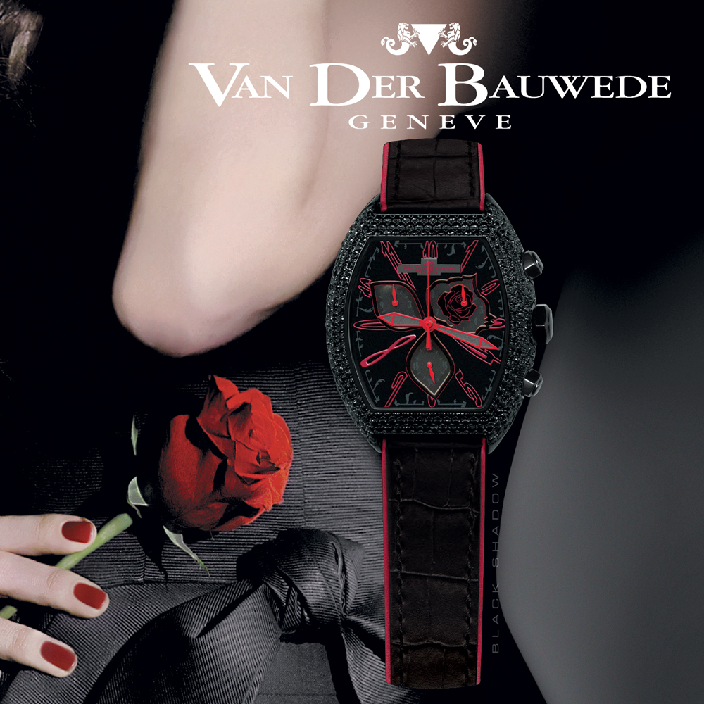 Black Shadow 12795 woman Watches Van der Bauwede N.2