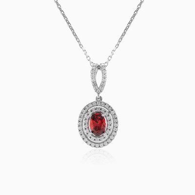 Collier ovale en grenat femme Colliers Royal