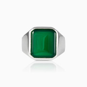 Jade ring man Rings High polished