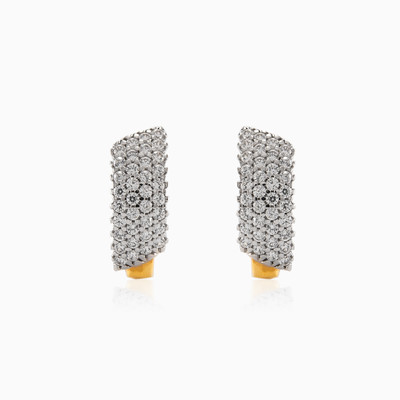 Lustrous four row earrings woman Earrings Lustrous