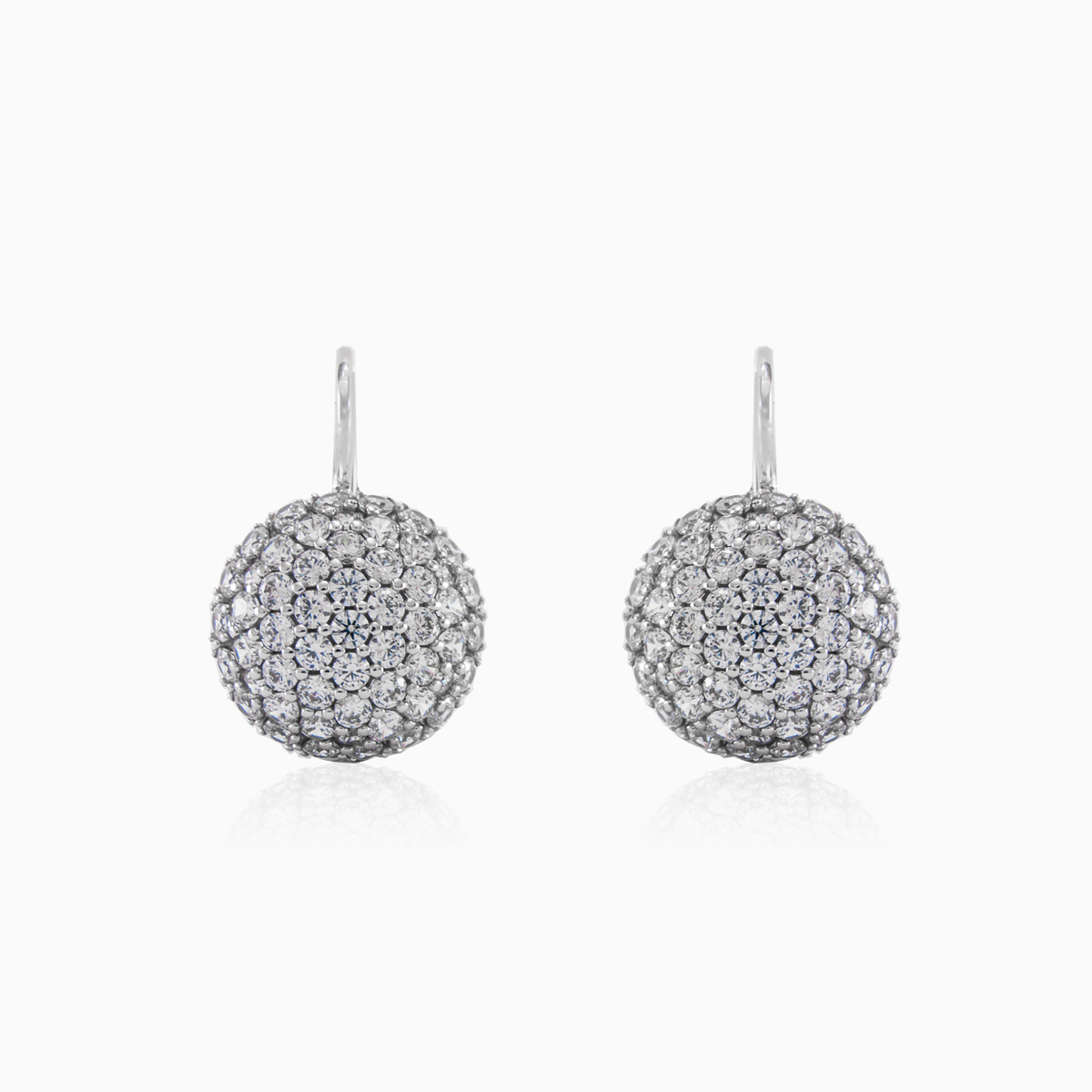 Big half-ball earrings woman Earrings Lustrous N.1