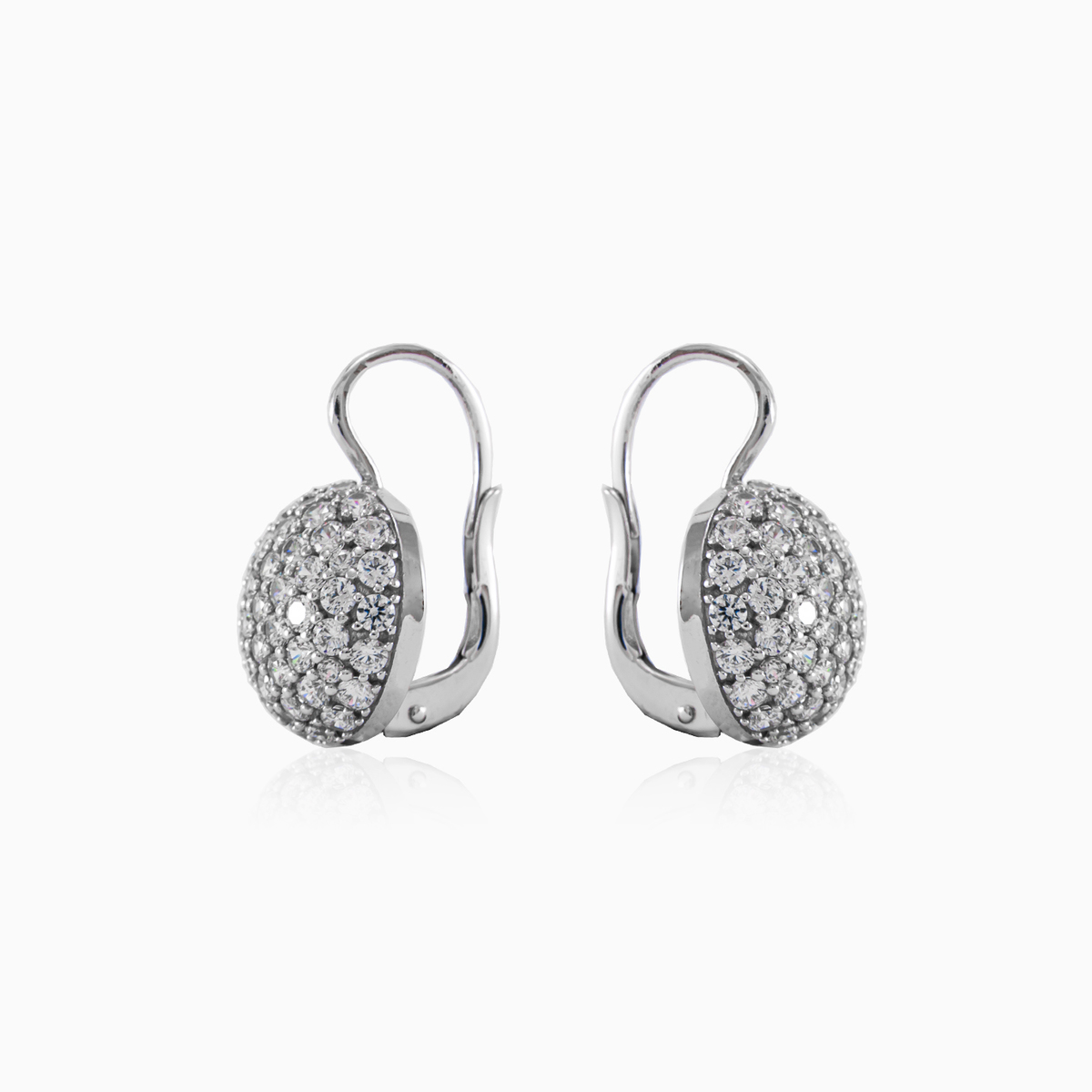 Big half-ball earrings woman Earrings Lustrous N.2