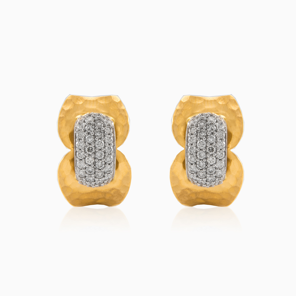 Pendientes de diamante de cinta mujer Pendientes Brillantino N.1