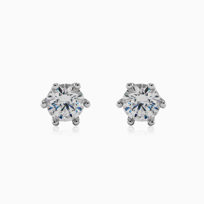 White star diamond earrings unisex Earrings Brillantino
