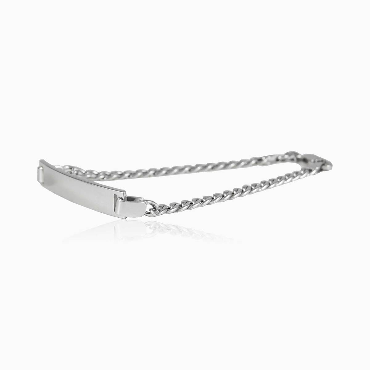Name Tag Bracelet man Bracelets High polished N.2