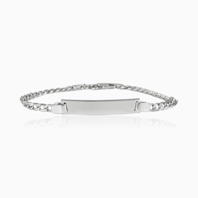Name Tag Bracelet man Bracelets High polished