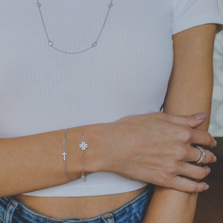 Cross bracelet woman Bracelets Santa Croce N.3