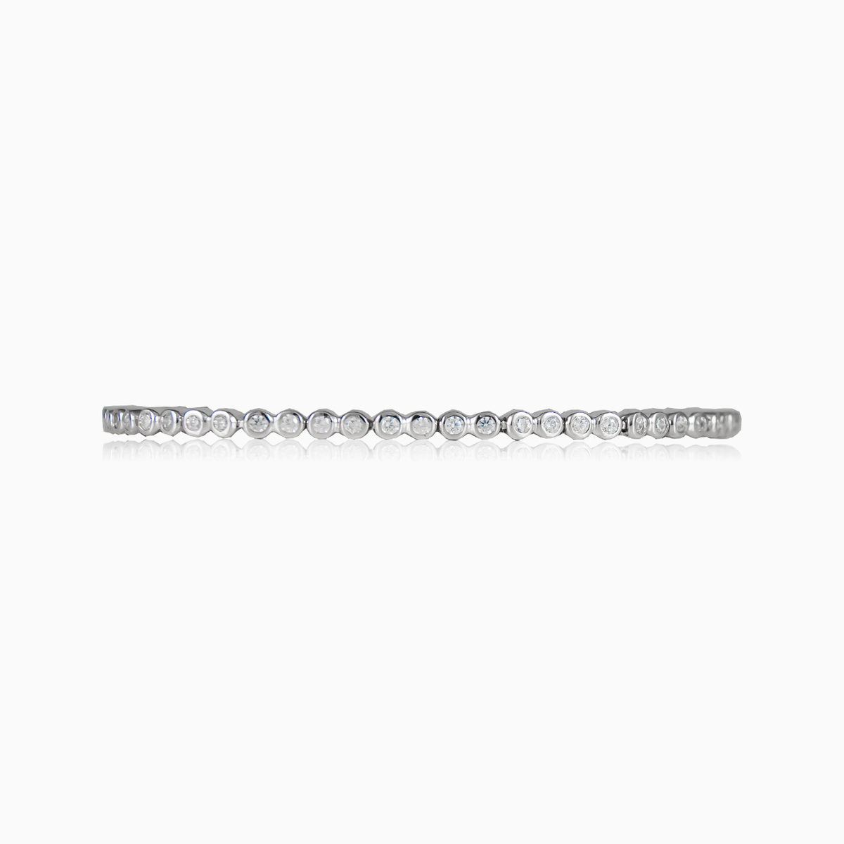 Tiny bezel tennis woman Bracelets Shine bright N.1