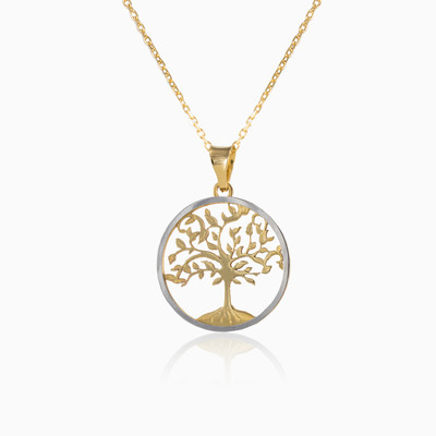 Double sided tree of life unisex Pendants Tree of life