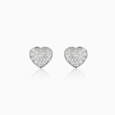 Boucles d'oreilles en coeur femme Boucles d'oreilles Lovely
