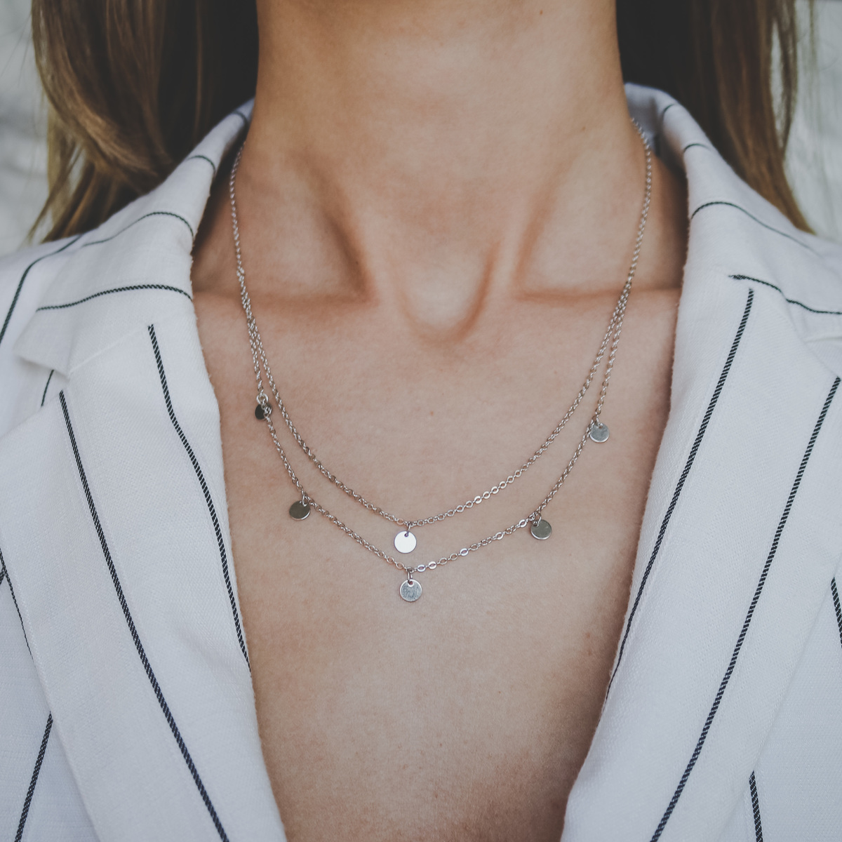Collar colgante mujer Collares High polished N.2