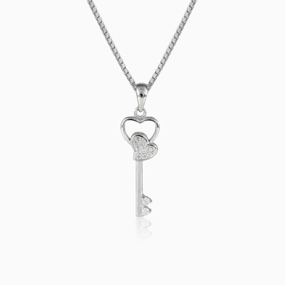 Llave del corazón mujer Colgantes Lovely