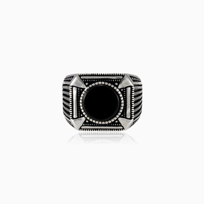 Four arrows ring man Rings Detallado