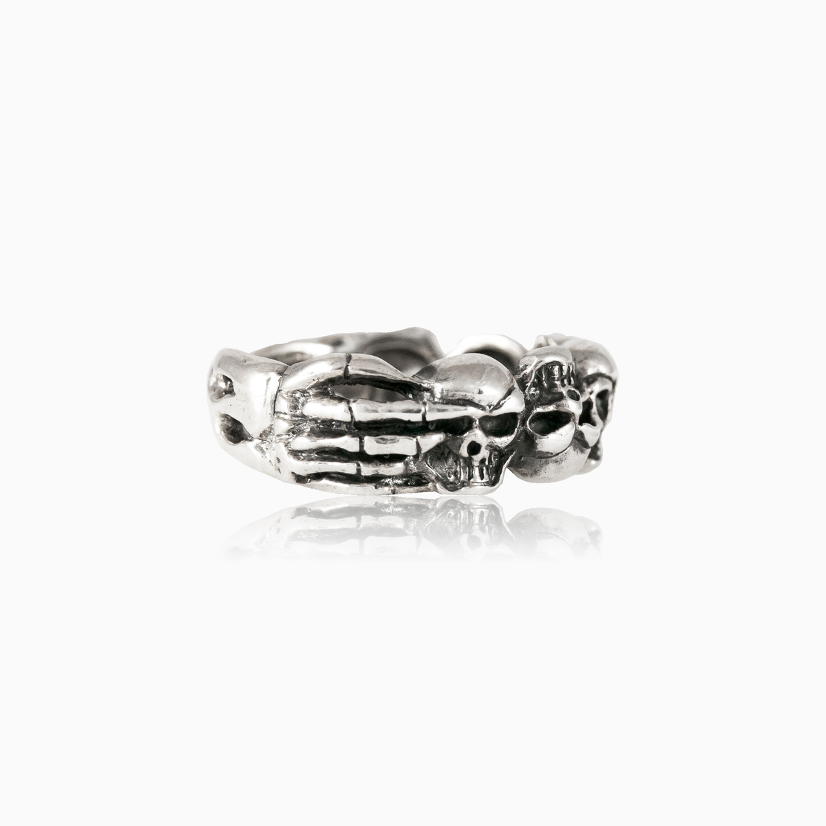 Skull dance ring unisex Rings Simbólico N.2
