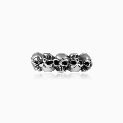 Skull dance ring unisex Rings Simbólico