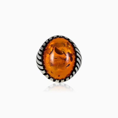 Amber ring unisex Rings Harmony