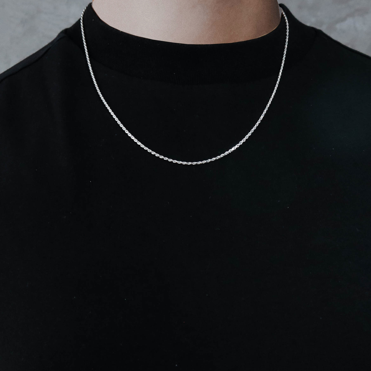 Thin rope chain unisex Chains Harmony N.3