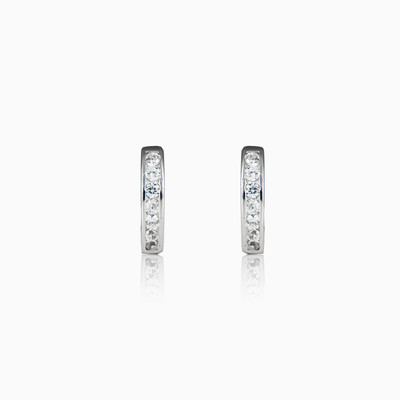 Channel set earrings woman Earrings Shine bright