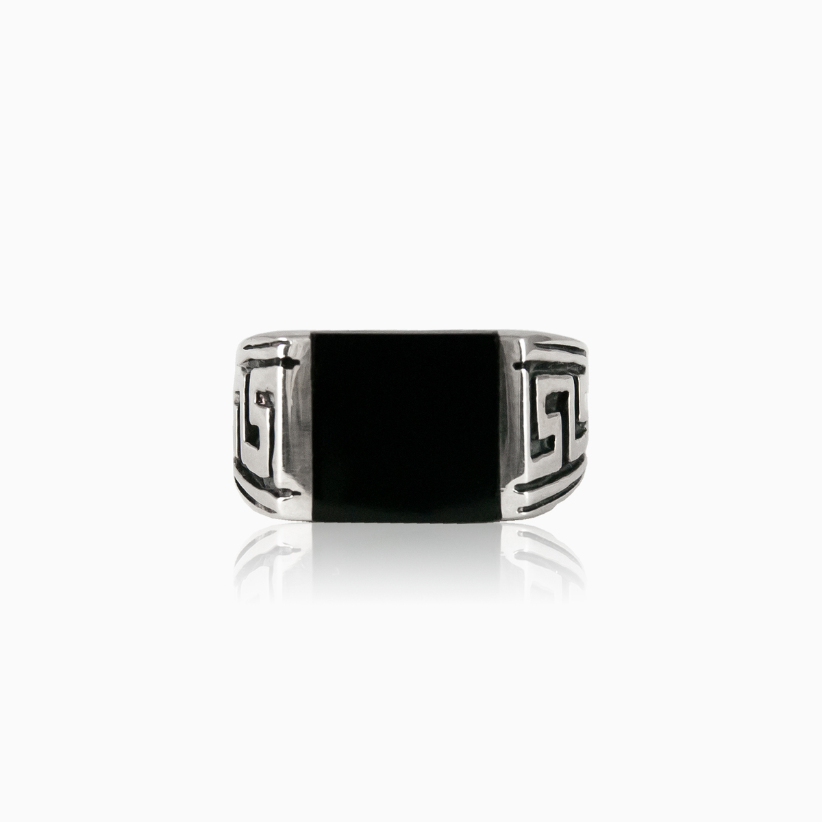 Greek pattern ring unisex Rings Hellas N.1