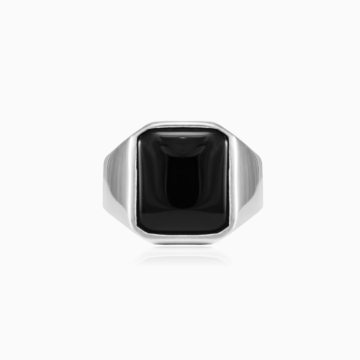 Anillo de ónix unisex Anillos High polished N.1
