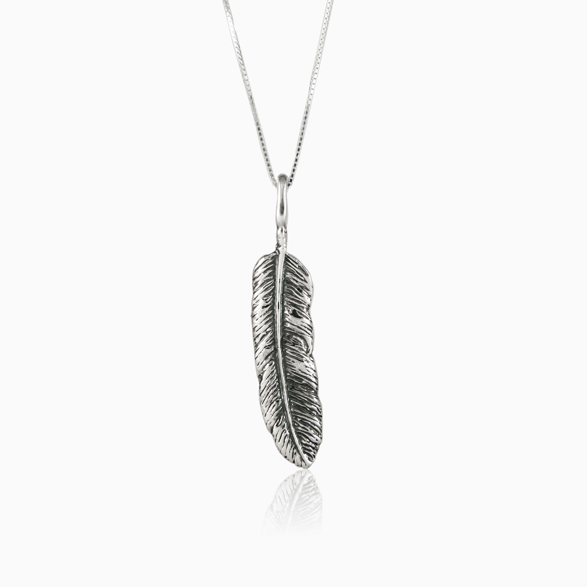 Pluma de espíritu hombre Colgantes Simbólico N.1
