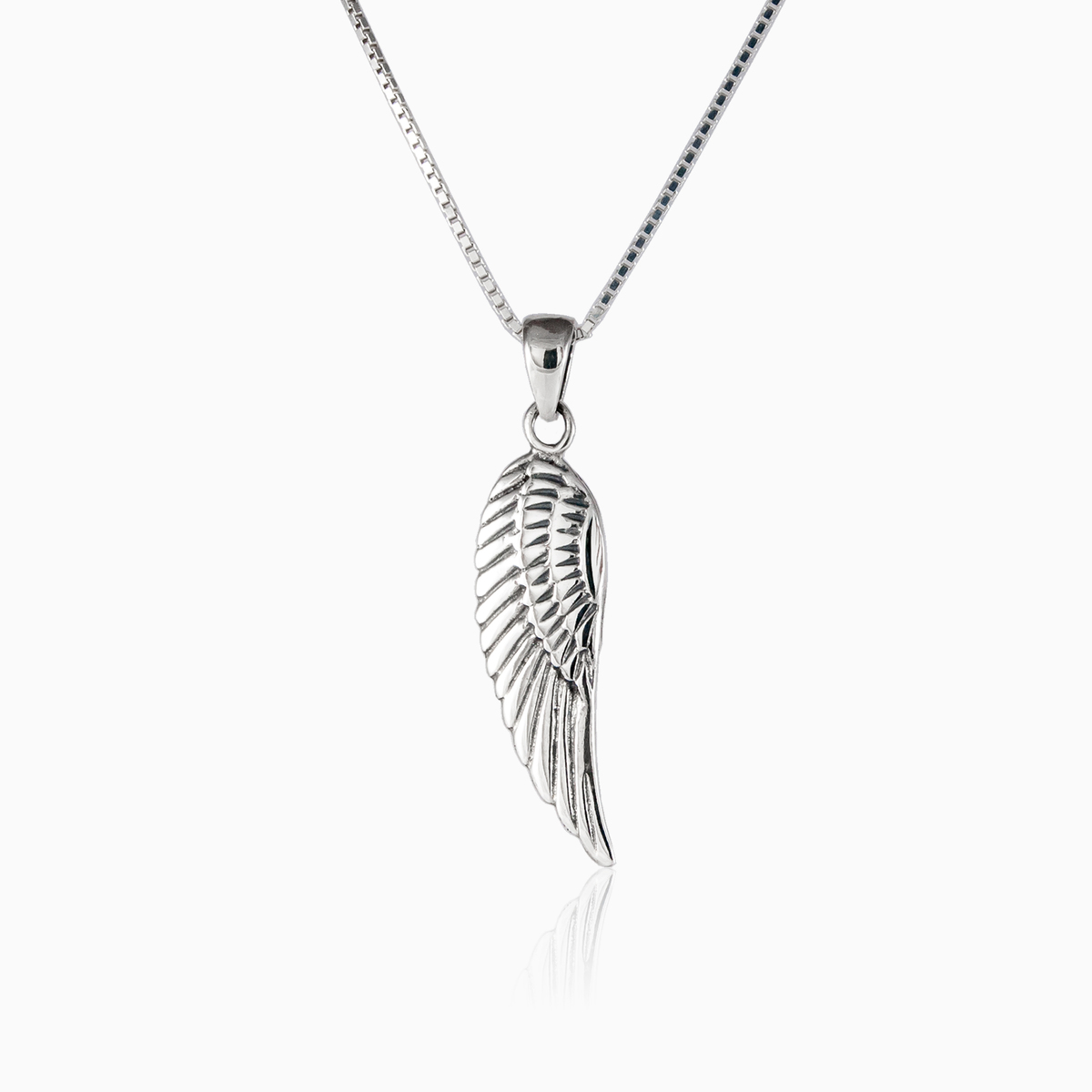 Silver wing pendant unisex Pendants Simbólico N.1