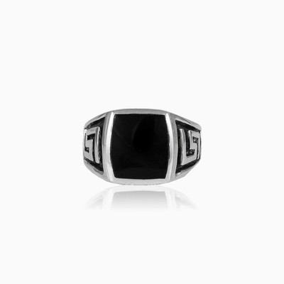 Greek onyx ring man Rings Hellas