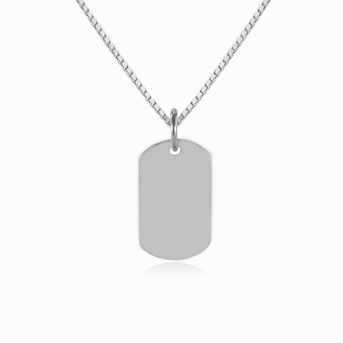 Pendentif porte-nom unisex Pendentifs High polished N.1