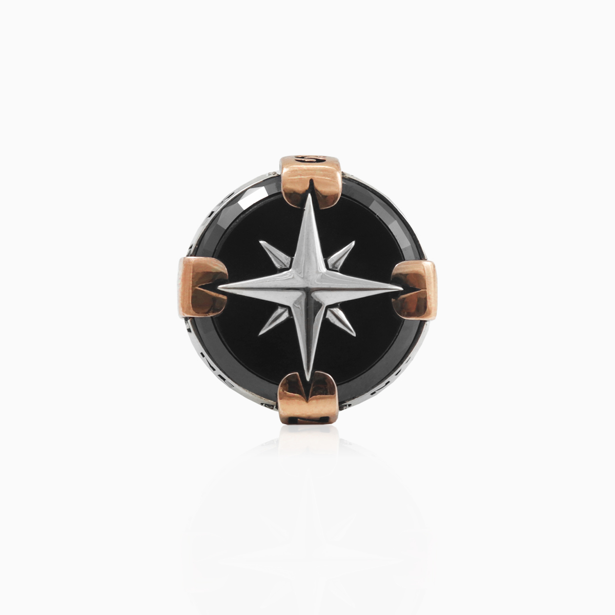 Onyx rose wind ring man Rings Simbólico N.1