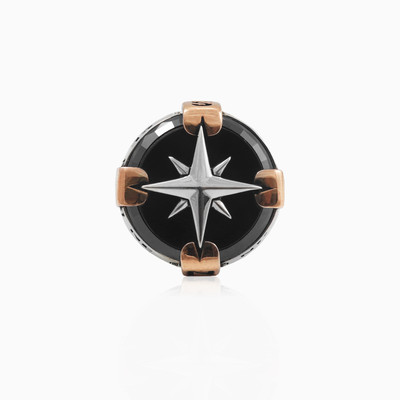 Onyx rose wind ring man Rings Simbólico