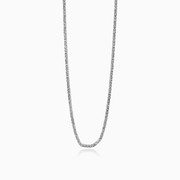 Silver byzantine chain man Chains Detallado