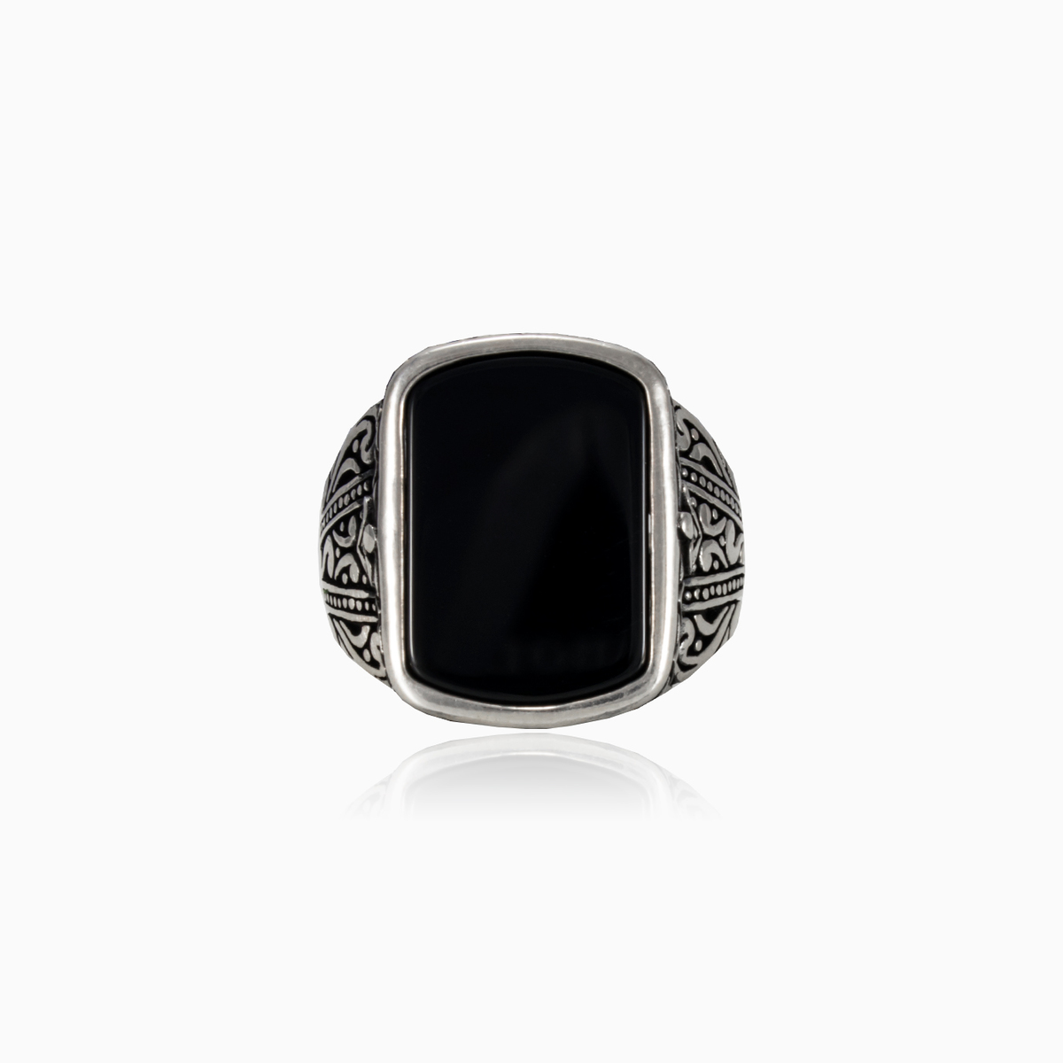 Bel onyx ring unisex Rings Palmyra N.1