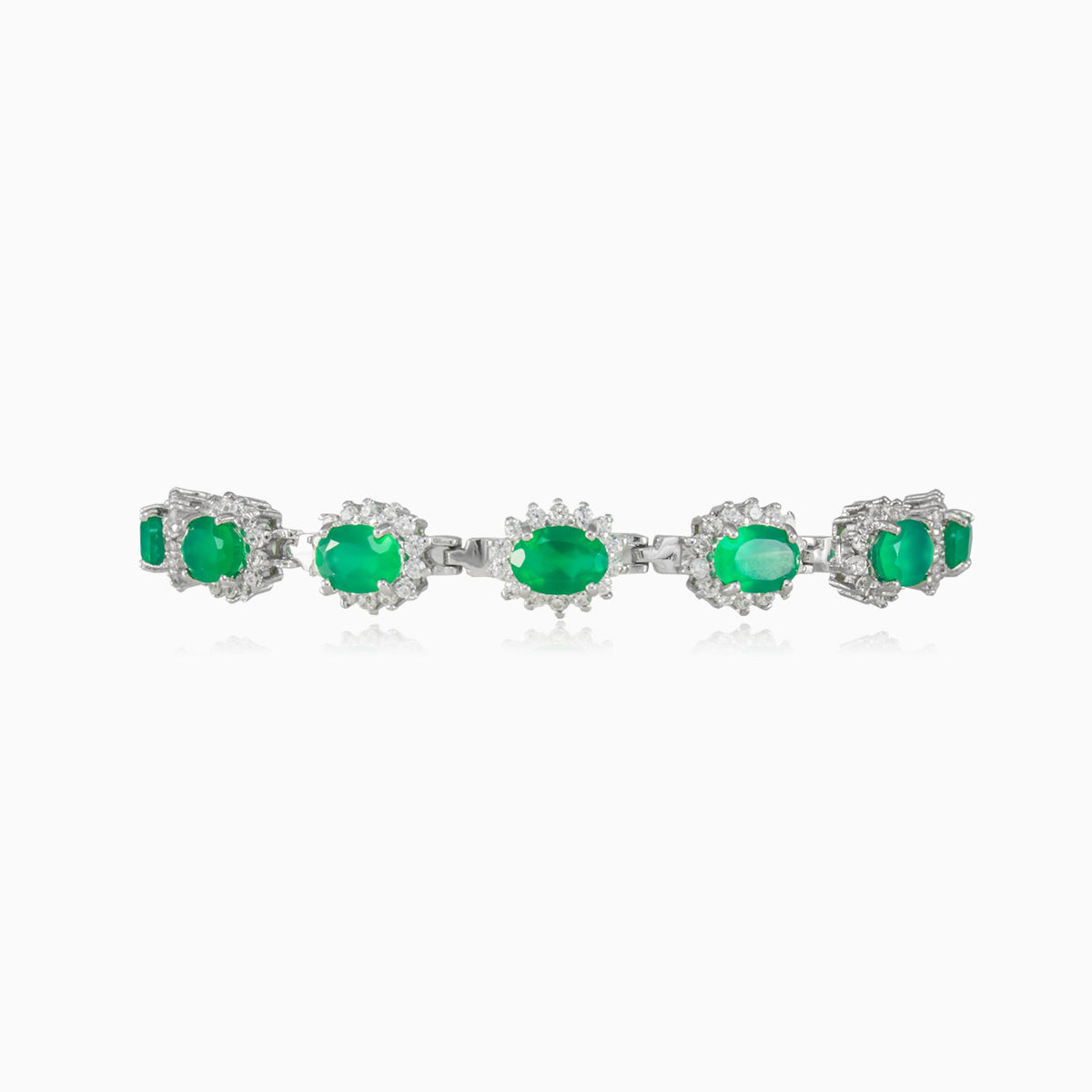 Pulsera real de jade	 mujer Pulseras Halo N.1