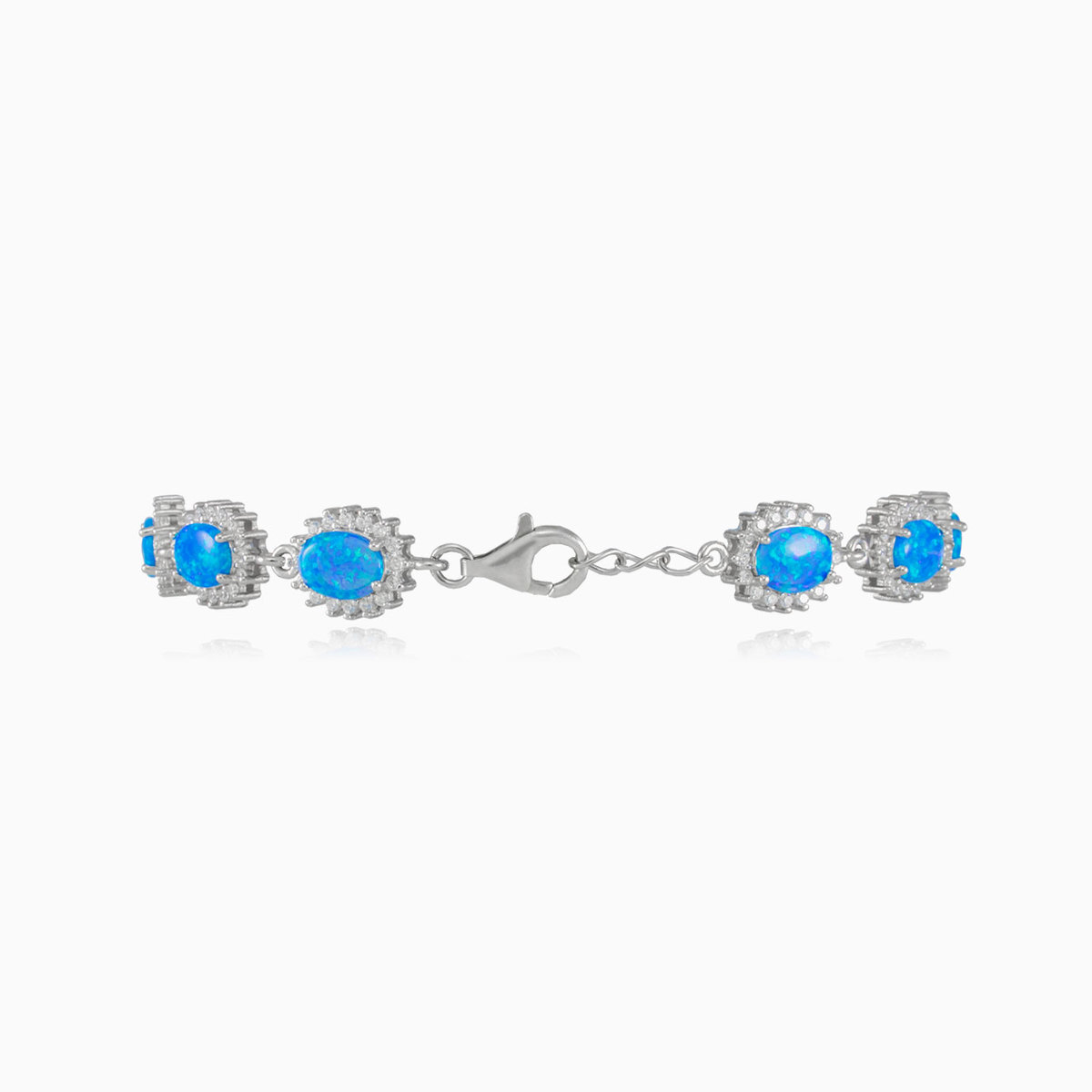 Königsblauer Opal-Armband Frauen Armbänder Halo N.2