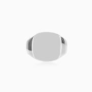 High polished square ring man Rings High polished
