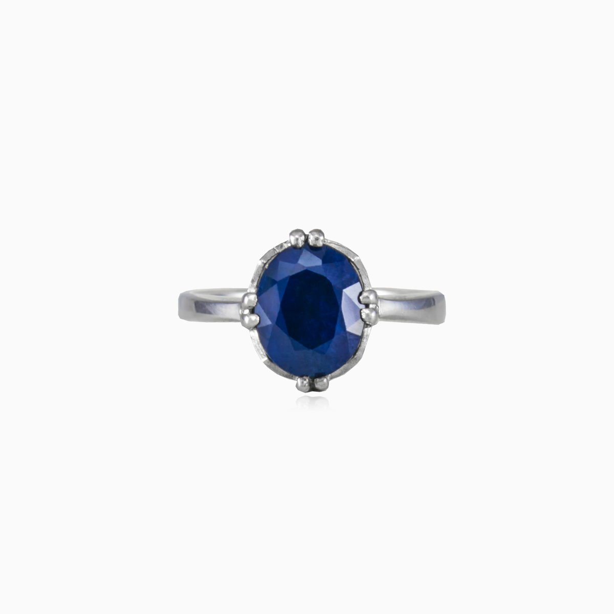 Anillo de plata y zafiro mujer Anillos Colorino N.1