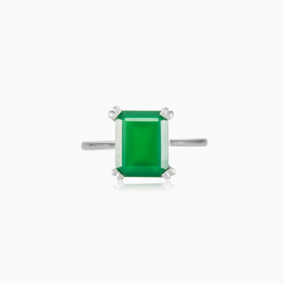 Emerald jade ring woman Rings Colorino