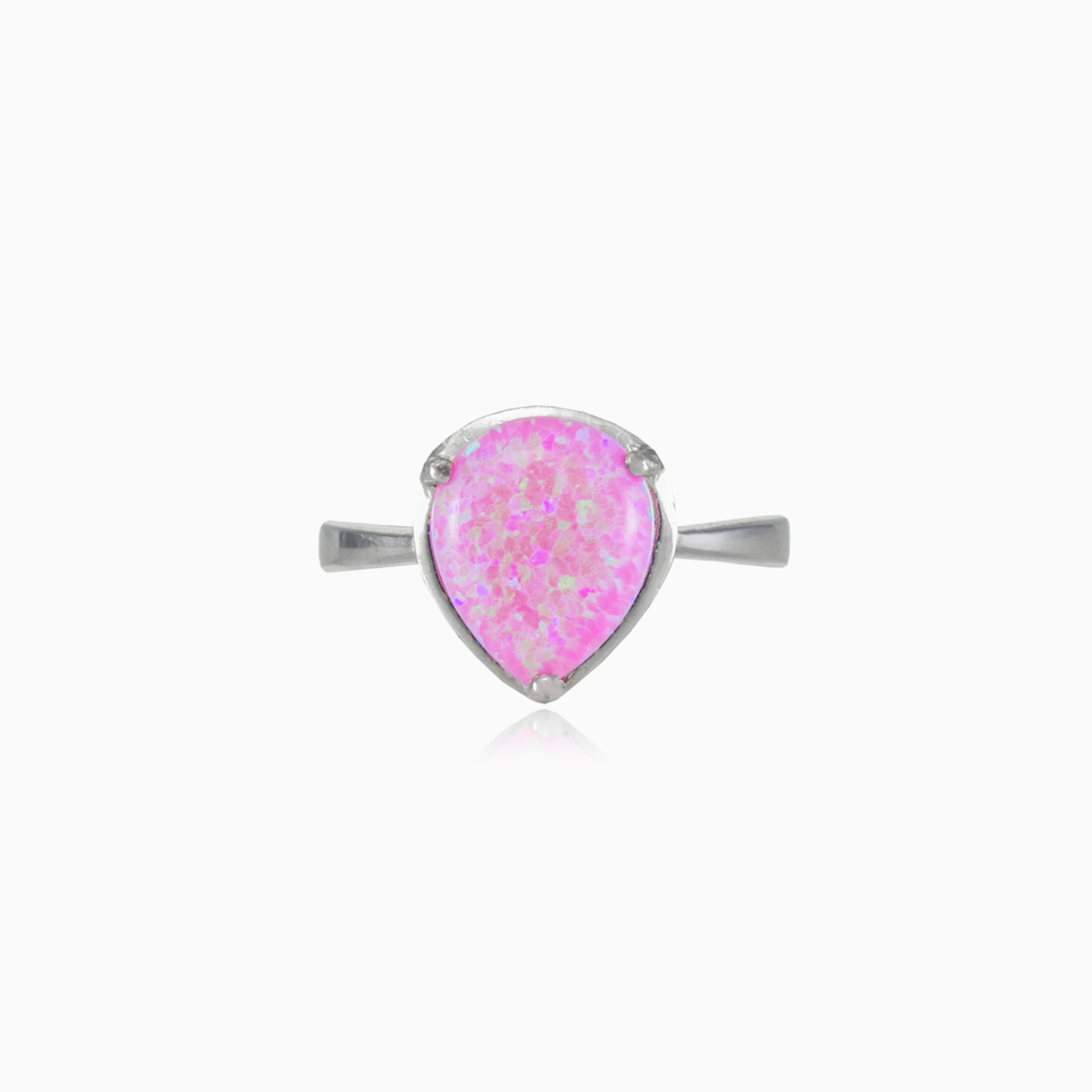 Pear rose opal ring woman Rings Colorino N.1