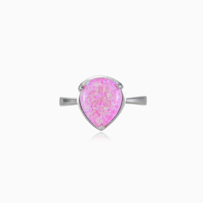 Pear rose opal ring woman Rings Colorino