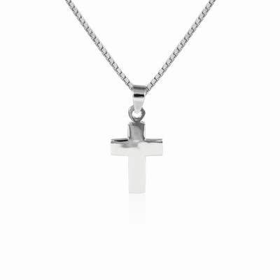 Croix simple et épaisse homme Pendentifs Santa Croce