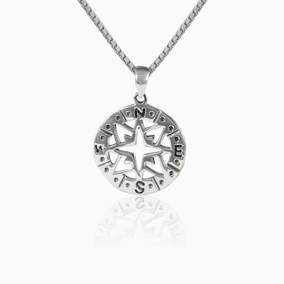Wind rose man Pendants Simbólico