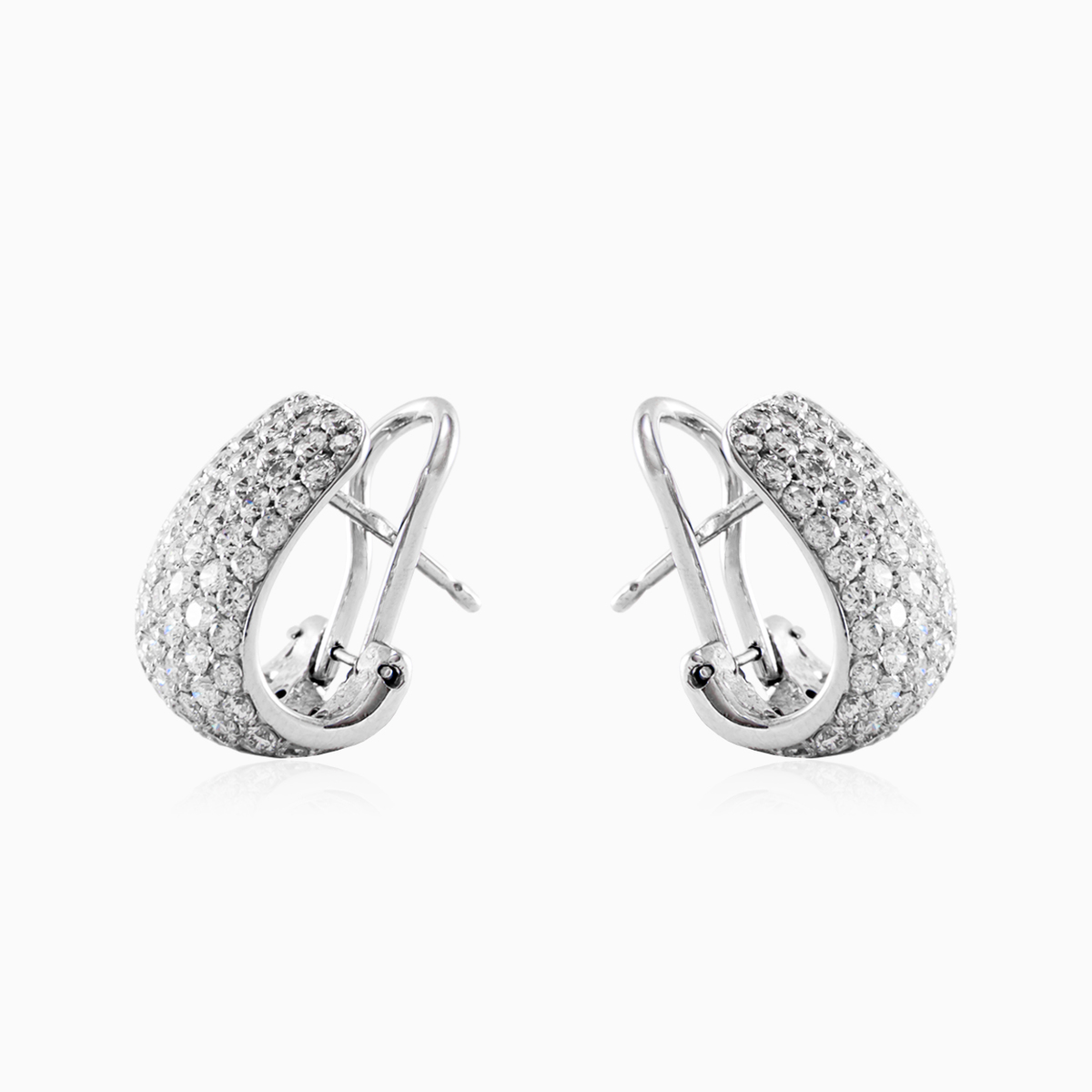 Boucles d'oreilles en diamants extraordinaires femme Boucles d'oreilles Brillantino N.2