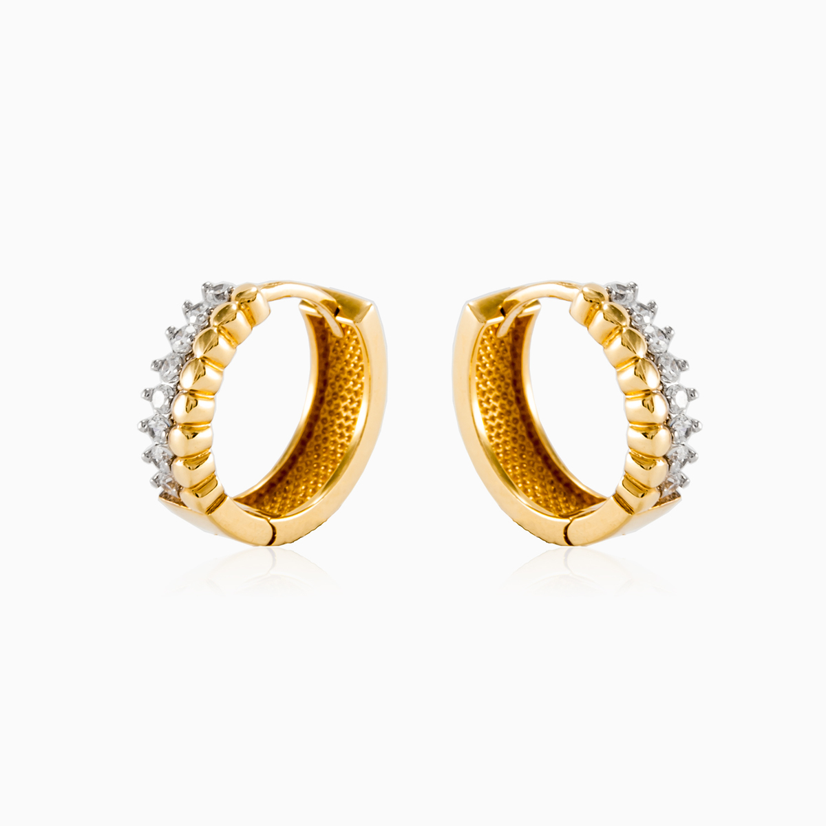Pendientes de dos caras mujer Pendientes Lustrous N.2