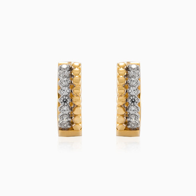 Double sided earrings woman Earrings Lustrous