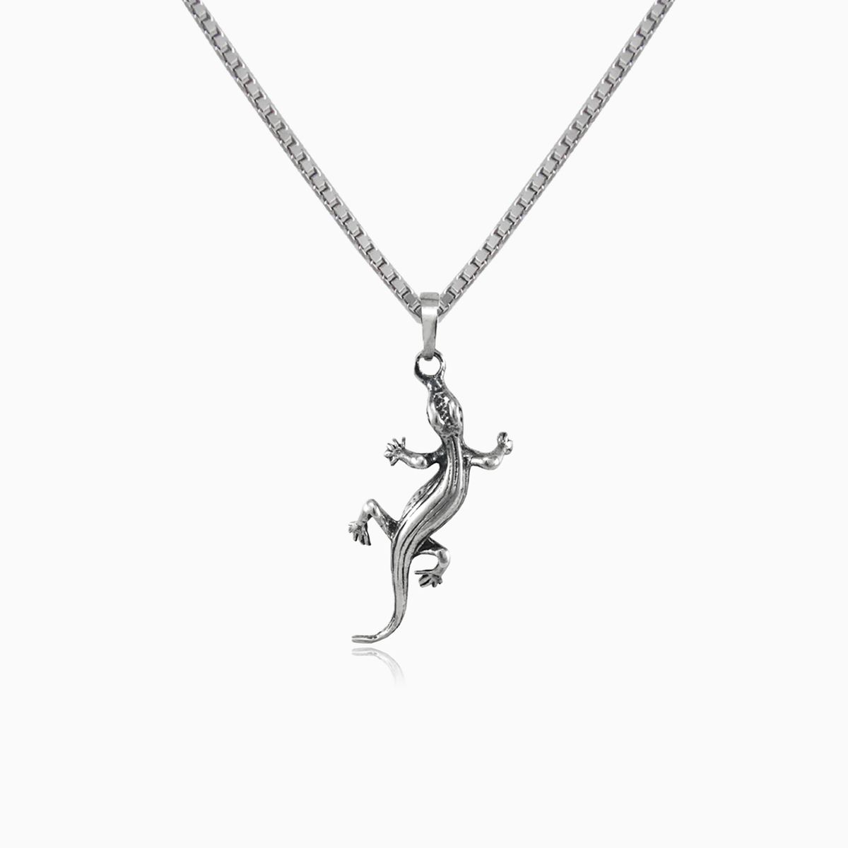 Vintage Gecko-Anhänger Männer Anhänger Animale N.1