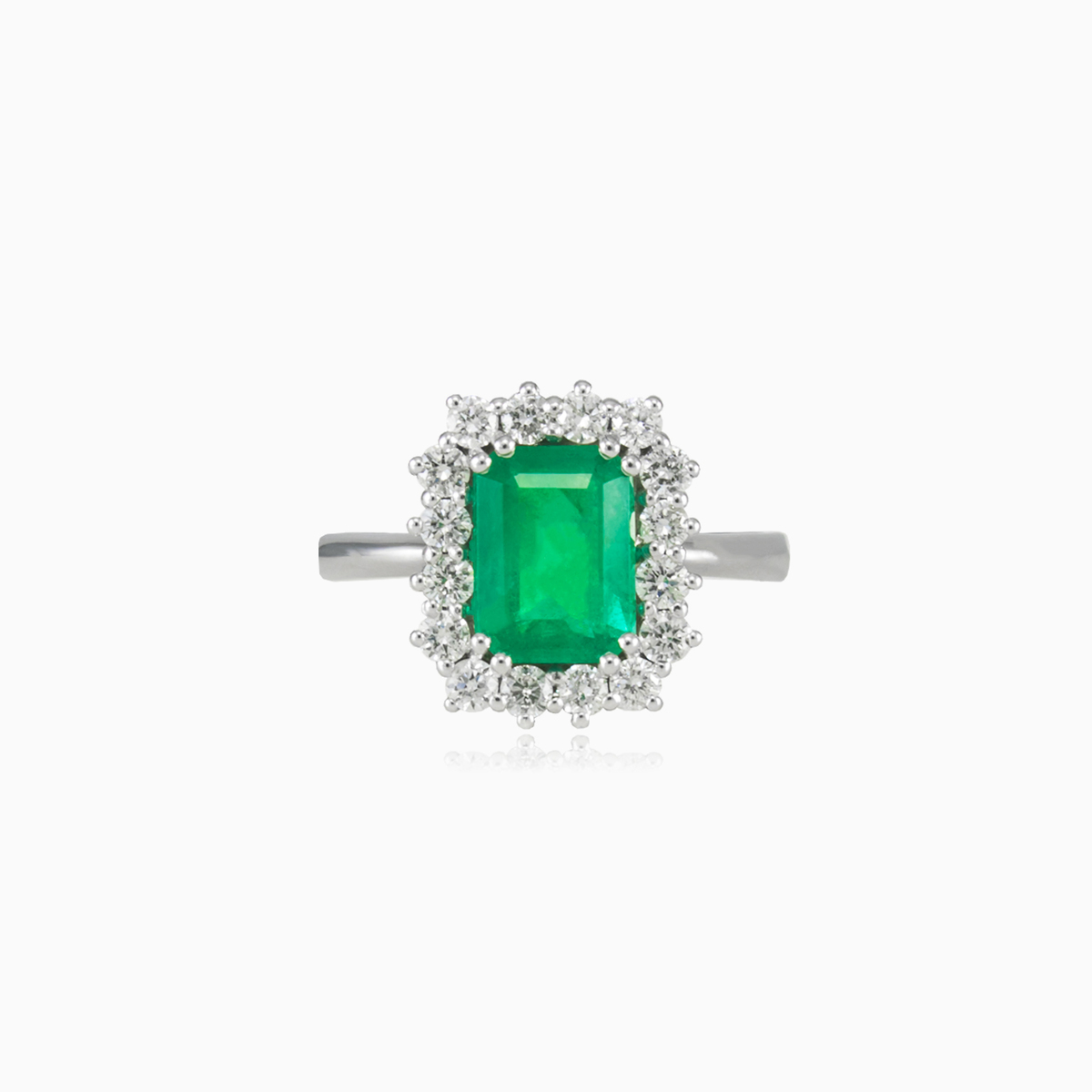 Royal emerald ring woman Engagement rings Brillantino N.1