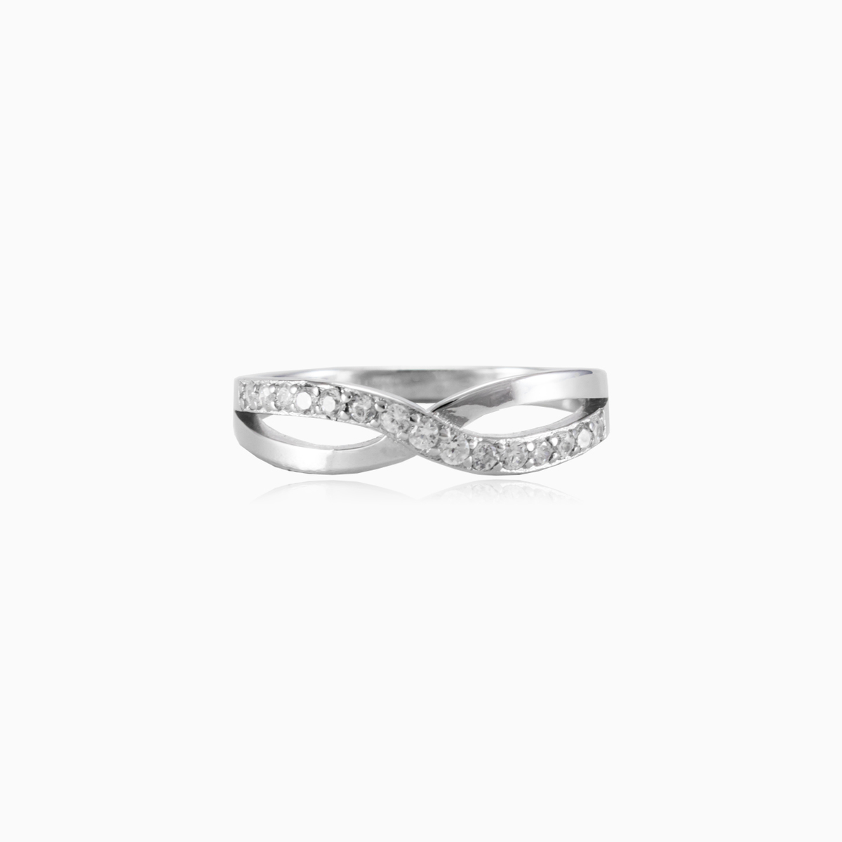 Wide twisted ring woman Rings Shine bright N.1