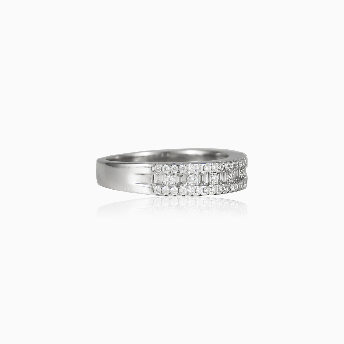 Royal band woman Wedding rings Shine bright N.2