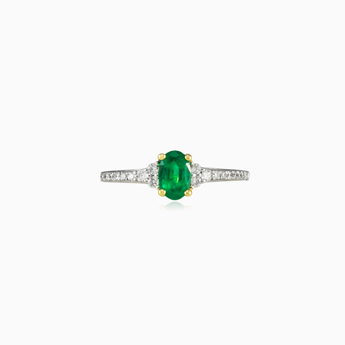 Emerald engagement ring woman Engagement rings Brillantino N.1
