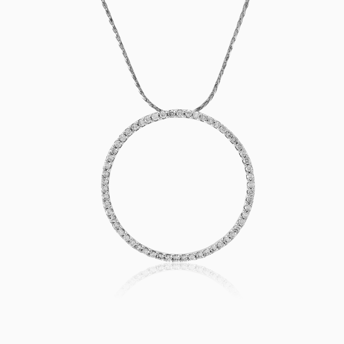  Diamond circle pendant  woman Pendants Brillantino N.1